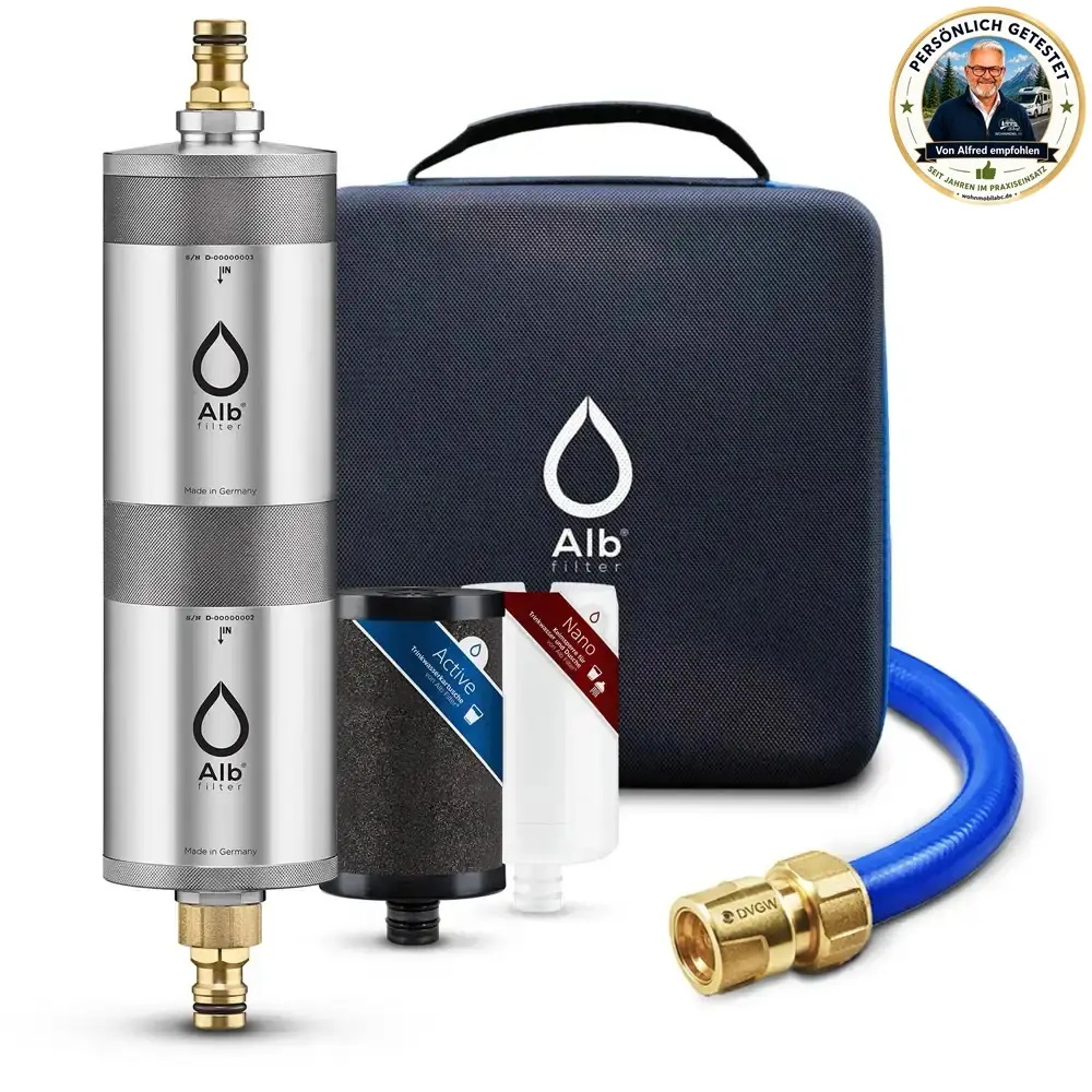Alb Filter Wasserfiltersystem Mobil Fusion Alb Filter Wasserfiltersystem Mobil Fusion > dein Rabattcode: WOHNMOBILABC