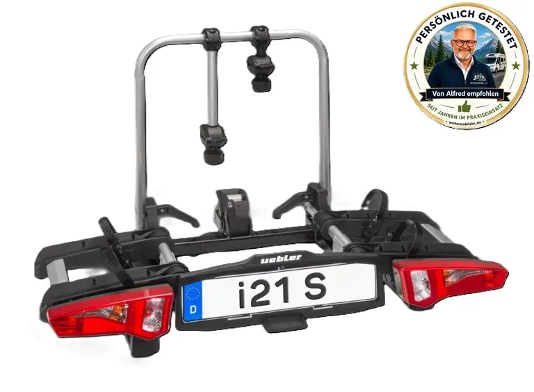 Kupplungsträger - Fahrradträger i21 S von Uebler Kupplungsträger - Fahrradträger i21 S von Uebler - Qualität aus Deutschland